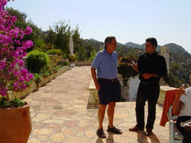 Solarz 2005 ylnda Kalkan'daki villasnda...