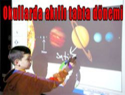 Okullarda akll tahta dnemi