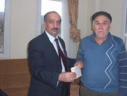 İl Müftüsü Yeleser'den Kaşlı Şehitin Ailesine Yardım Ziyareti