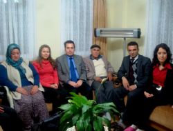 KAPANKAYA EHT YUSUF POLAT' IN ALESN ZYARET ETT
